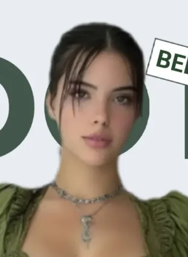 Modelo Vestido Verde Agosto 2025